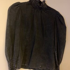 Zara Denim Top